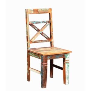 Reclaimed Nirvana Solid Wood Dining Chair