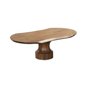 Coffee Table Ovel Edge Tepper Acacia Wood