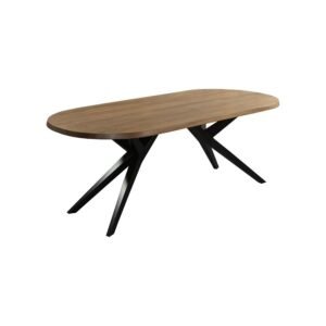Dining Table Ovel Acacia Wood