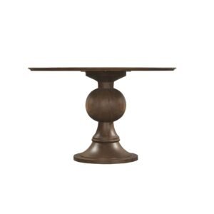 Gathering Dining Table Round Acacia Wood