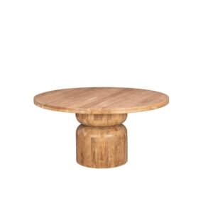 Dining Table Round Acacia Wood