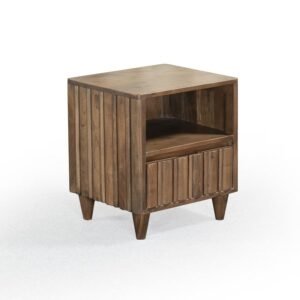 Bed Side Acaica Wood